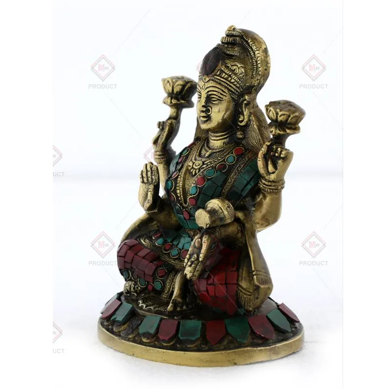 Laxmi-Ji-with-red-green-stones-with-base-2.webp